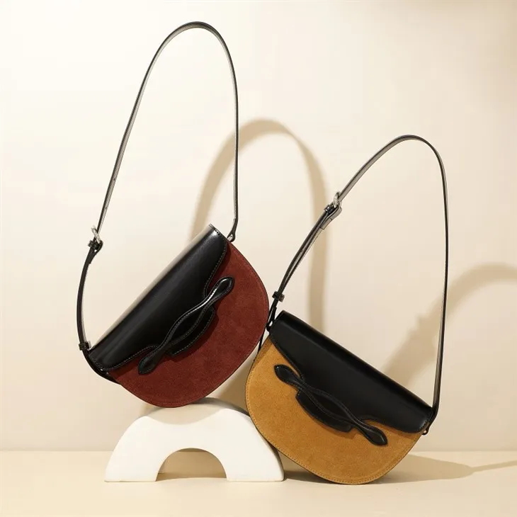 suede shoulder bag